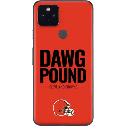 NFL Cleveland Browns Team Motto Google Pixel 5a Skin